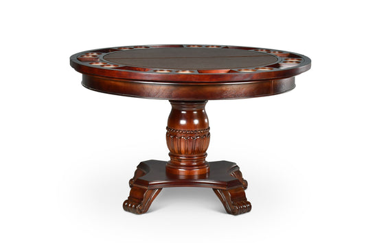 Tournament - Dining and Game Table - Dark Brown - Hornell Furniture Outlet