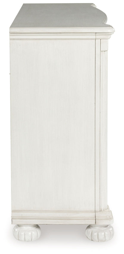 Montelaine - Antique White - Dresser - Hornell Furniture Outlet