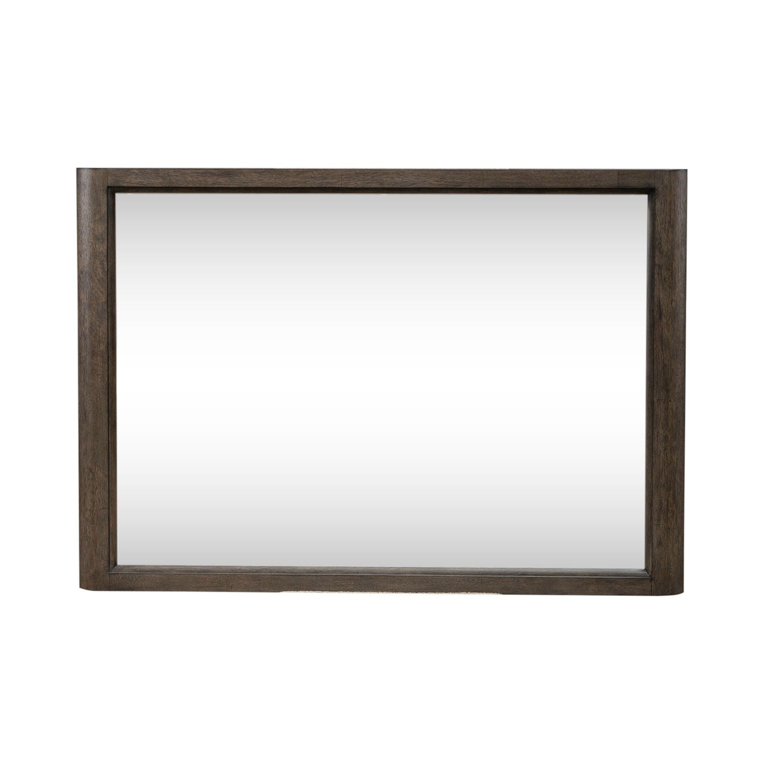 Cascade Falls - Mirror - Satin Espresso - Hornell Furniture Outlet