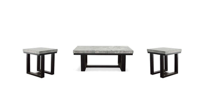 Lucca - 3 Piece Table Set - Gray - Hornell Furniture Outlet