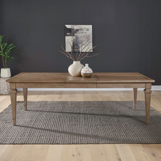 Haven Hills - Rectangular Leg Table - Camel Beige - Hornell Furniture Outlet