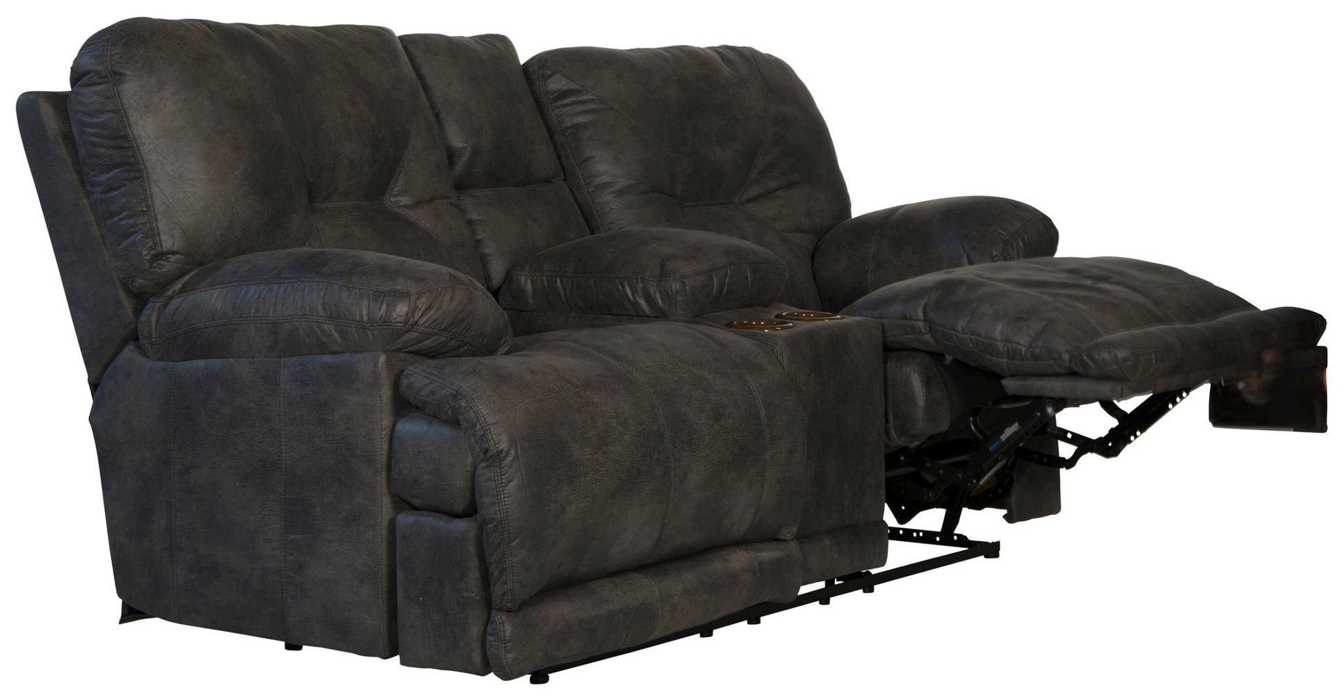 Voyager - Lay Flat Console Reclining Loveseat - Hornell Furniture Outlet