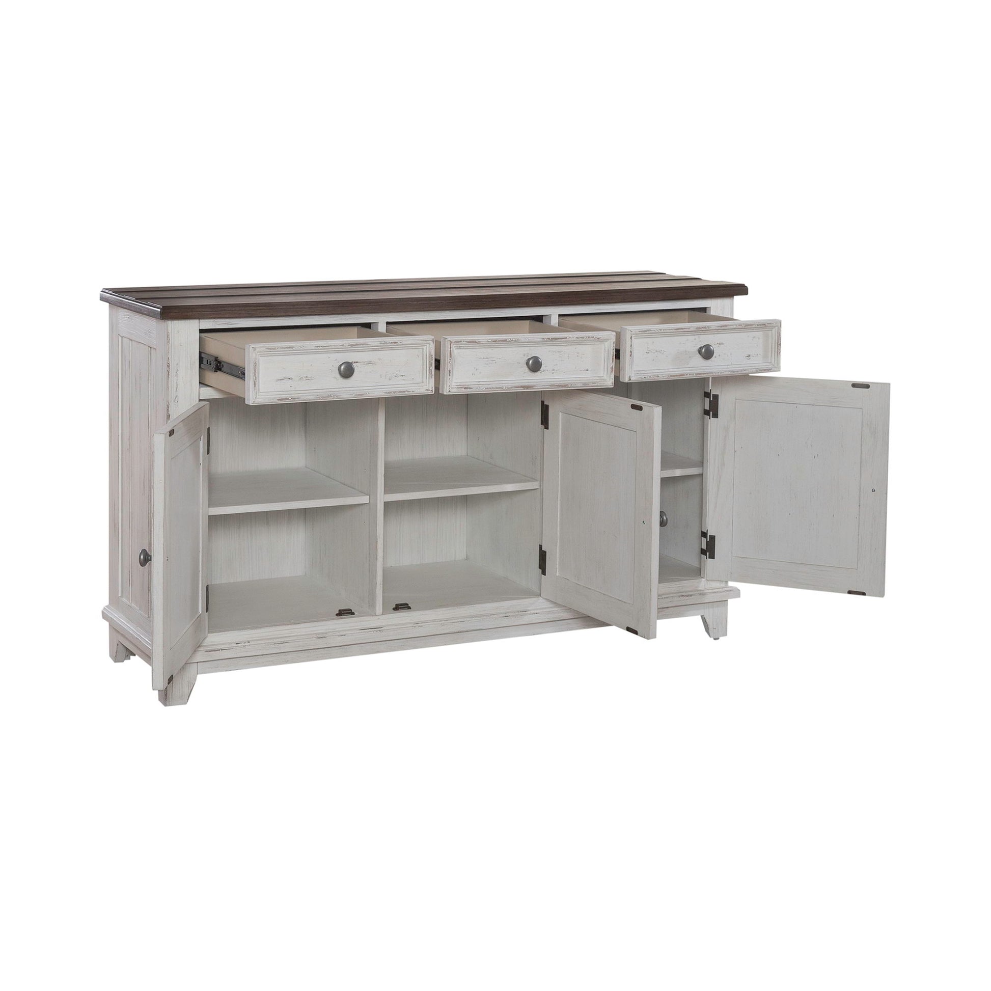 River Place - Accent Server - White - Hornell Furniture Outlet