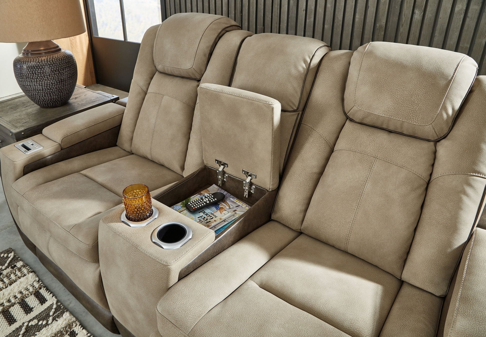 Next - Gen Durapella - Power Reclining Loveseat - Hornell Furniture Outlet