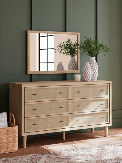 Cielden - Two - Tone - Dresser And Mirror - Hornell Furniture Outlet