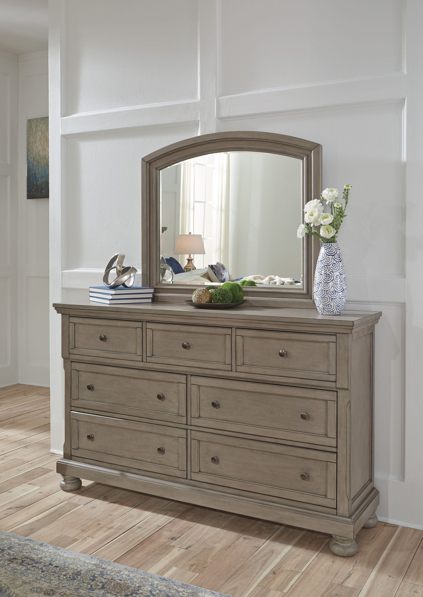 Lettner - Sleigh Bedroom Set - Hornell Furniture Outlet