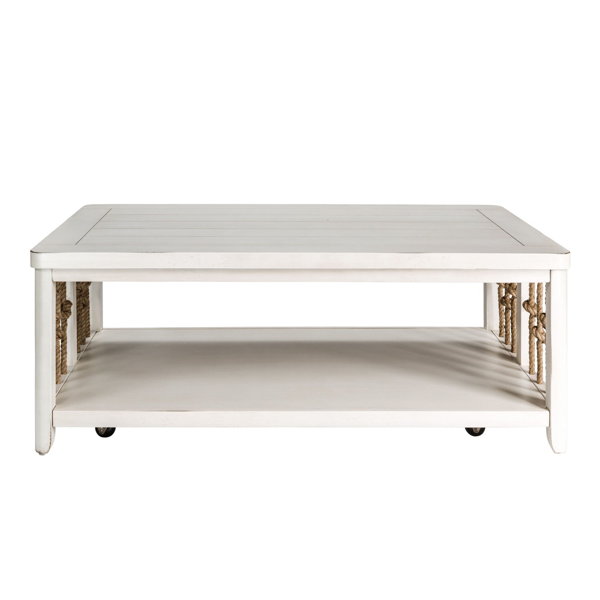 Dockside - 3 Piece Table Set (1 Cocktail 2 End Tables) - White - Hornell Furniture Outlet