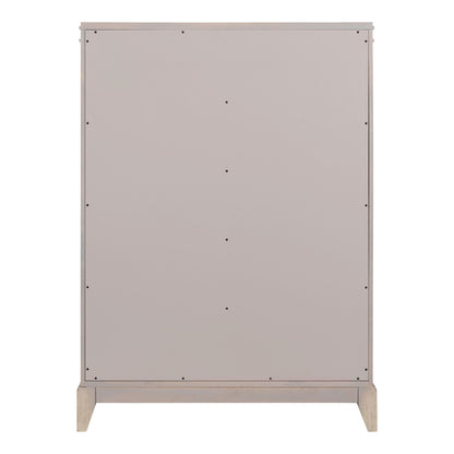 New Haven - 5 Drawer Chest - White - Hornell Furniture Outlet