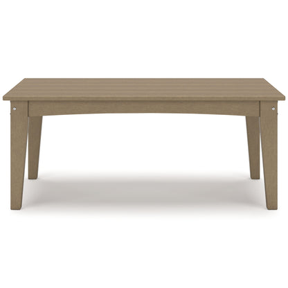 Hyland Wave - Rectangular Cocktail Table - Hornell Furniture Outlet