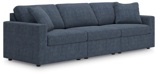 Modmax - Ink - 3 - Piece Sectional Sofa - Fabric - Hornell Furniture Outlet