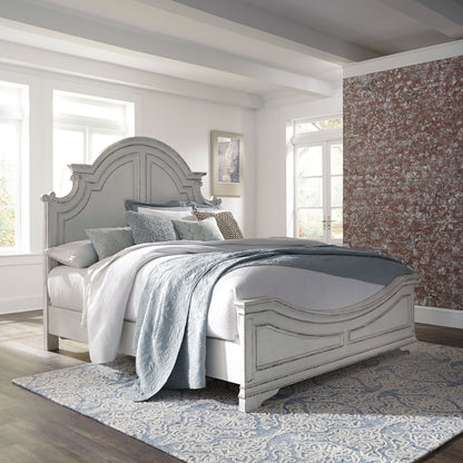 Magnolia Manor - Panel Bed - Hornell Furniture Outlet