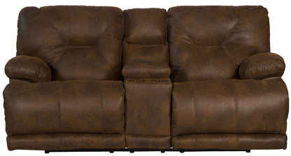 Voyager - Lay Flat Console Reclining Loveseat - Hornell Furniture Outlet