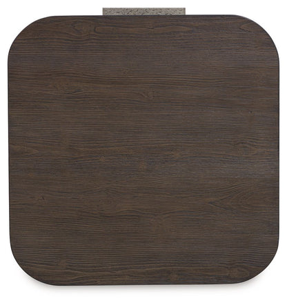 Neo - Rich Brown - Square End Table - Hornell Furniture Outlet