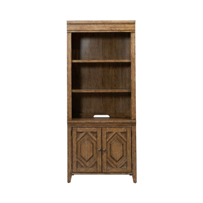 Carolina Park - Bunching Bookcase - Brown - Hornell Furniture Outlet