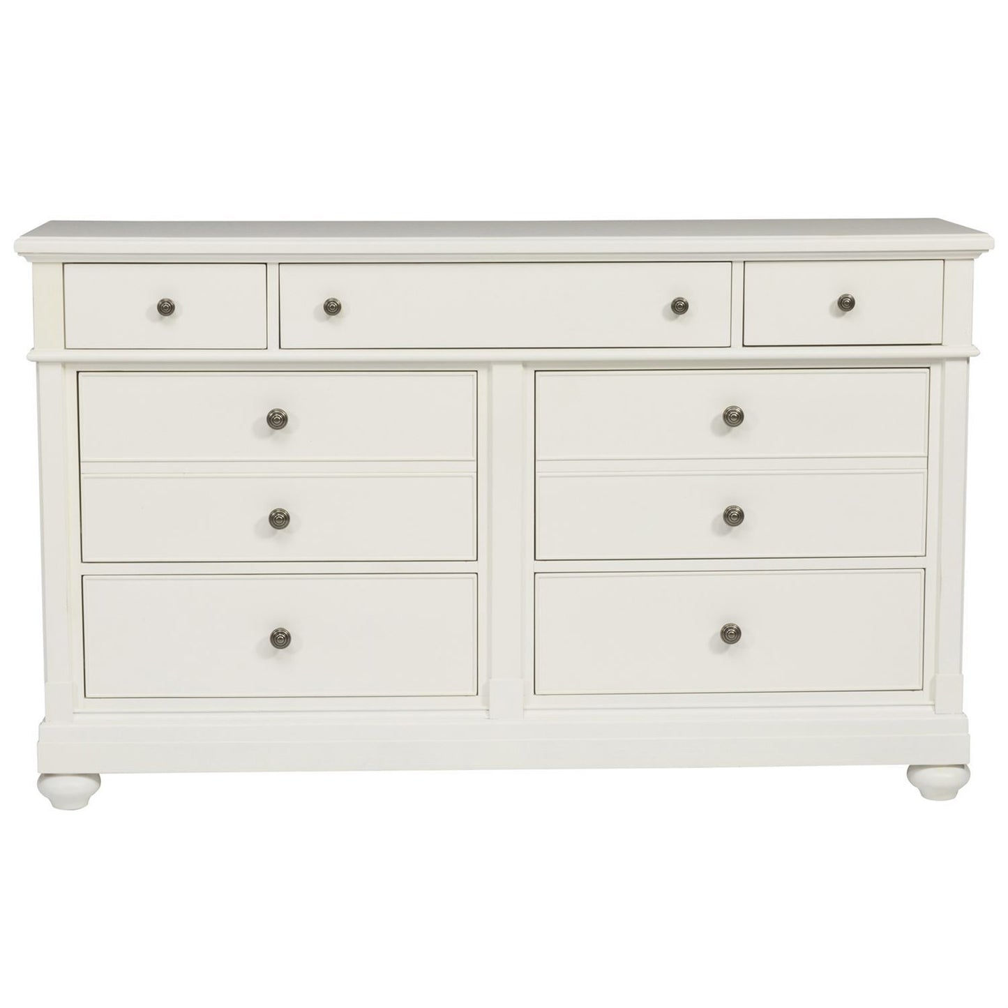 Harbor View - 7 Drawer Dresser - White - Hornell Furniture Outlet