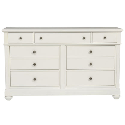 Harbor View - 7 Drawer Dresser - White - Hornell Furniture Outlet