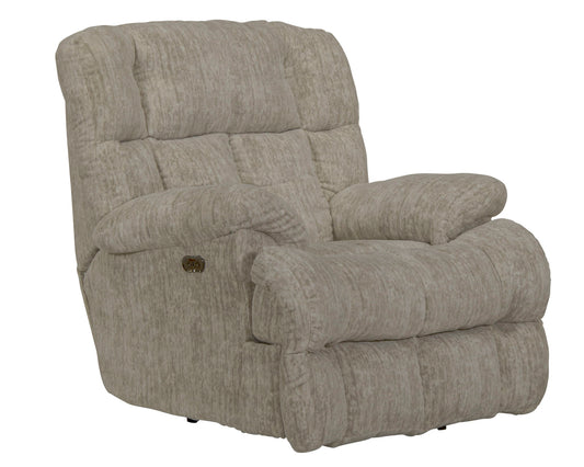 Cirrus - Power Lay Flat Chaise Recliner - Hornell Furniture Outlet