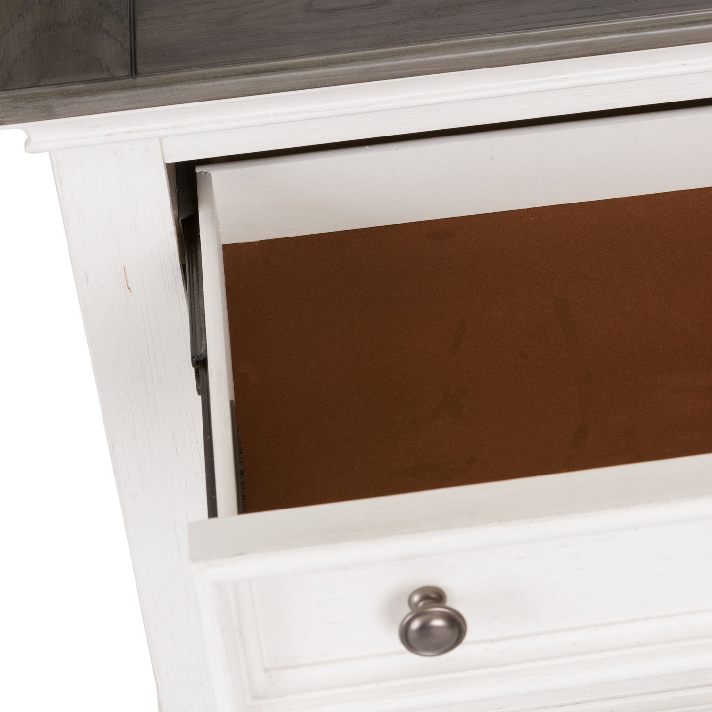 Allyson Park - Nightstand w/ Charging Station - Hornell Furniture Outlet