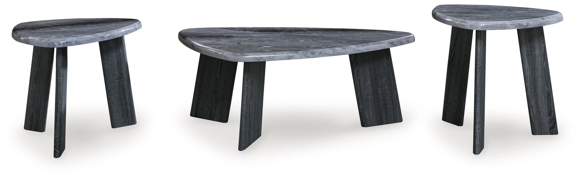 Bluebond - Gray - Occasional Table Set (Set of 3) - Hornell Furniture Outlet