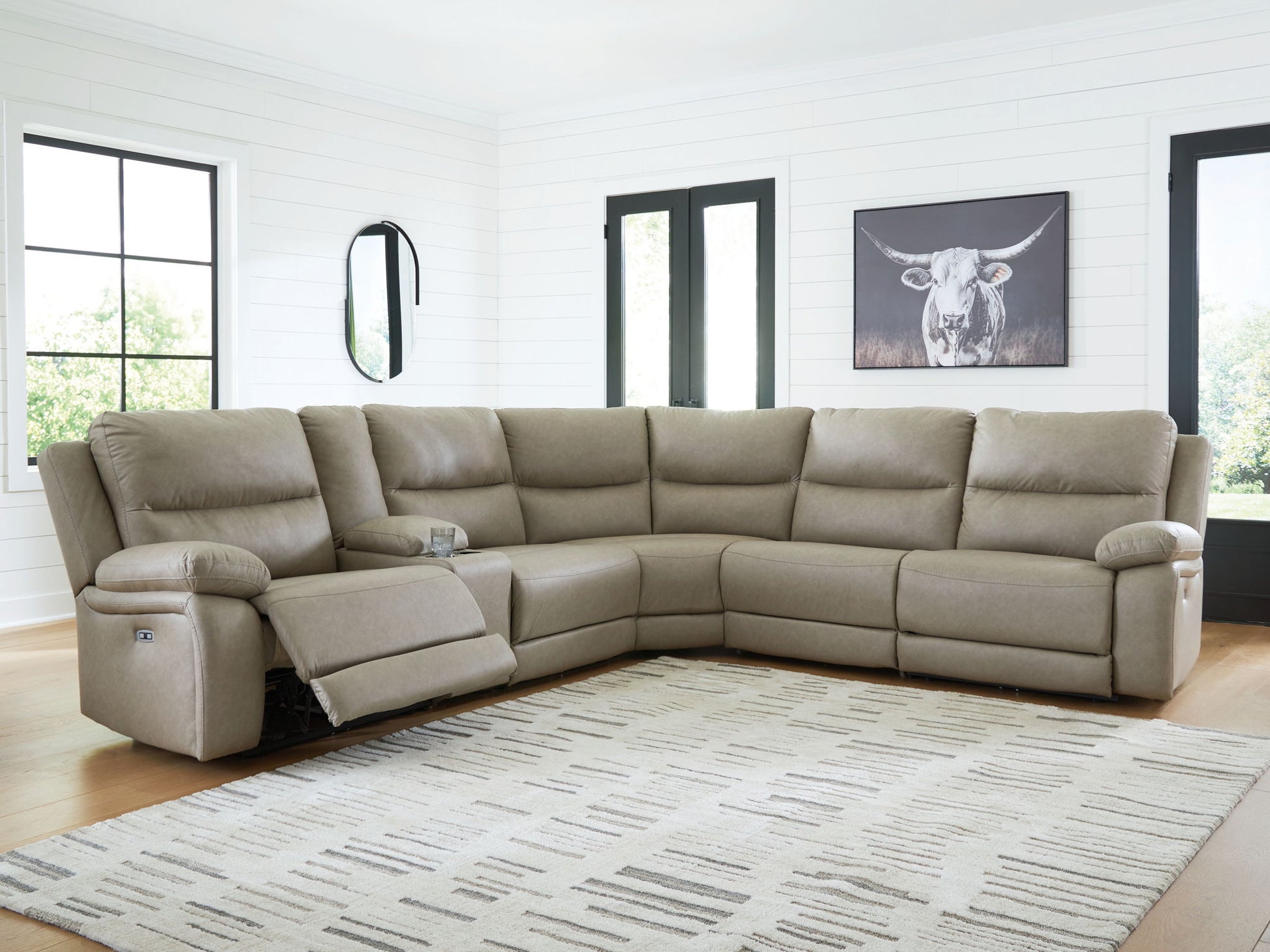 Narwhal Place - Reclining Sectional - Hornell Furniture Outlet