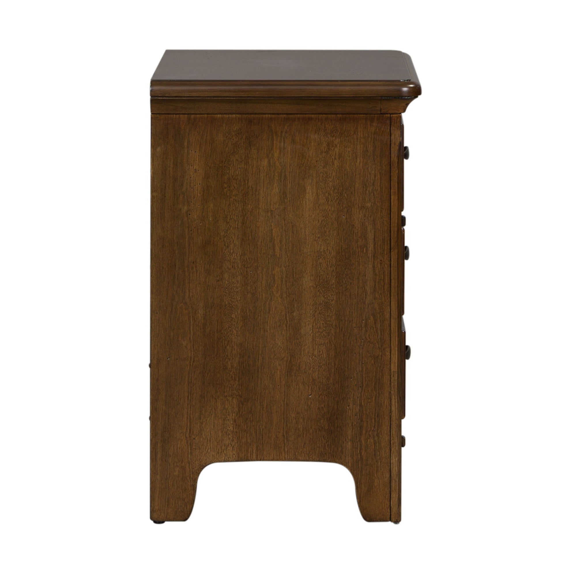 Saddlebrook - Nightstand - Dark Brown - Hornell Furniture Outlet
