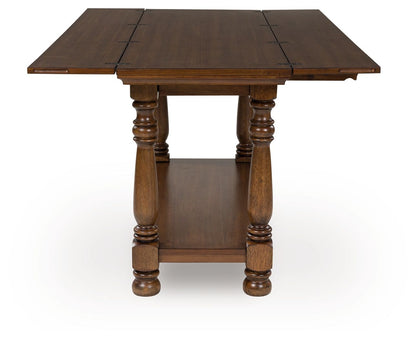 Sturlayne - Brown - Flip Top Sofa Table - Hornell Furniture Outlet