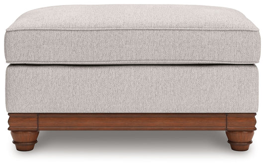 Clearbrooke - Sandstone - Ottoman - Hornell Furniture Outlet