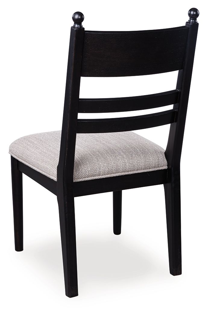 Greddinton - Dining Upholstered Side Chair (Set of 2) - Hornell Furniture Outlet