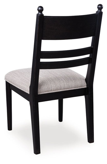 Greddinton - Dining Upholstered Side Chair (Set of 2) - Hornell Furniture Outlet