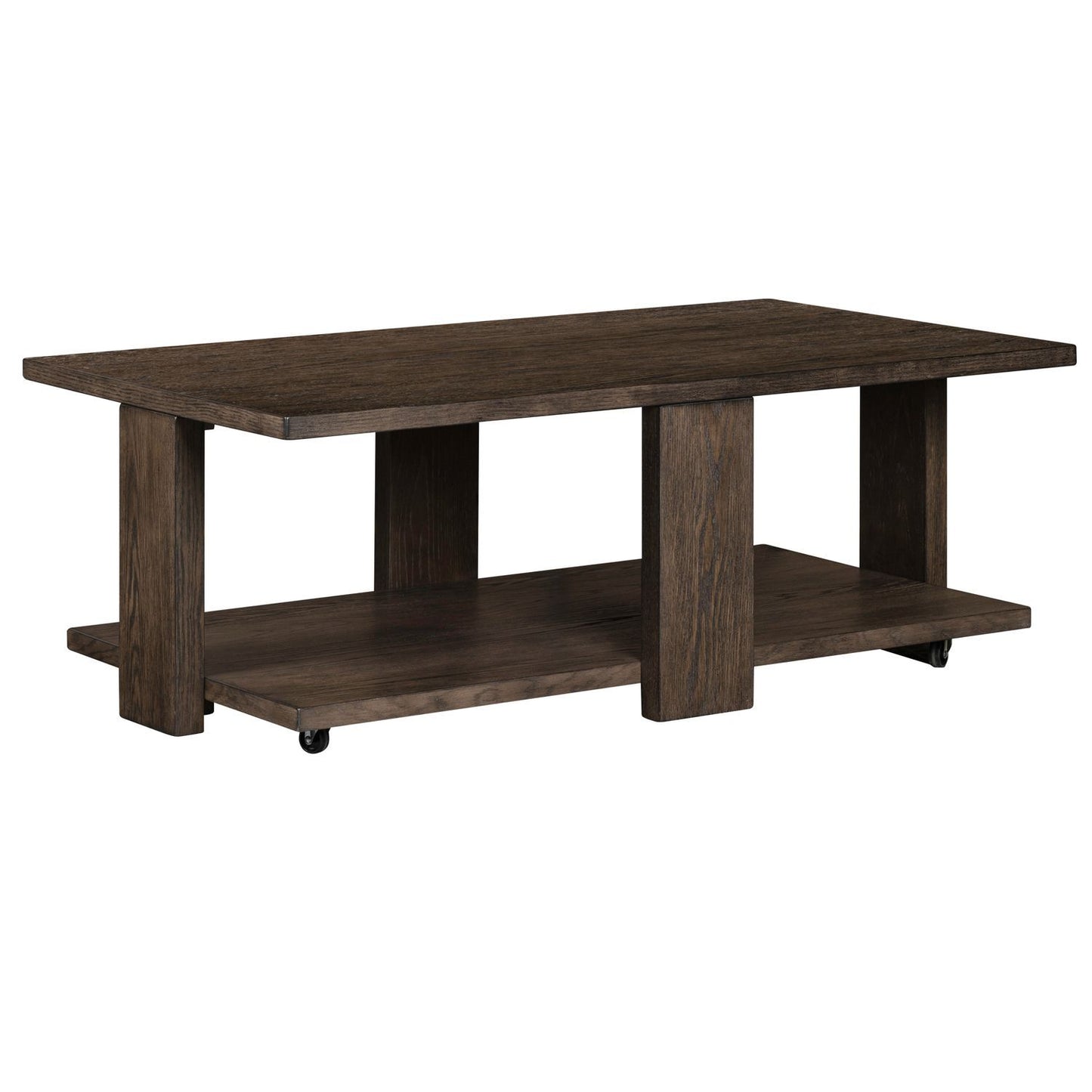 Harrison - Cocktail Table - Brown - Hornell Furniture Outlet