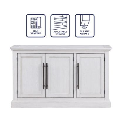 Warren - Server - White - Hornell Furniture Outlet