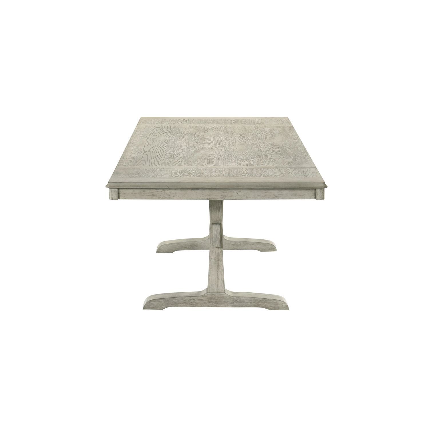 Hallendale - Trestle Table - White - Hornell Furniture Outlet