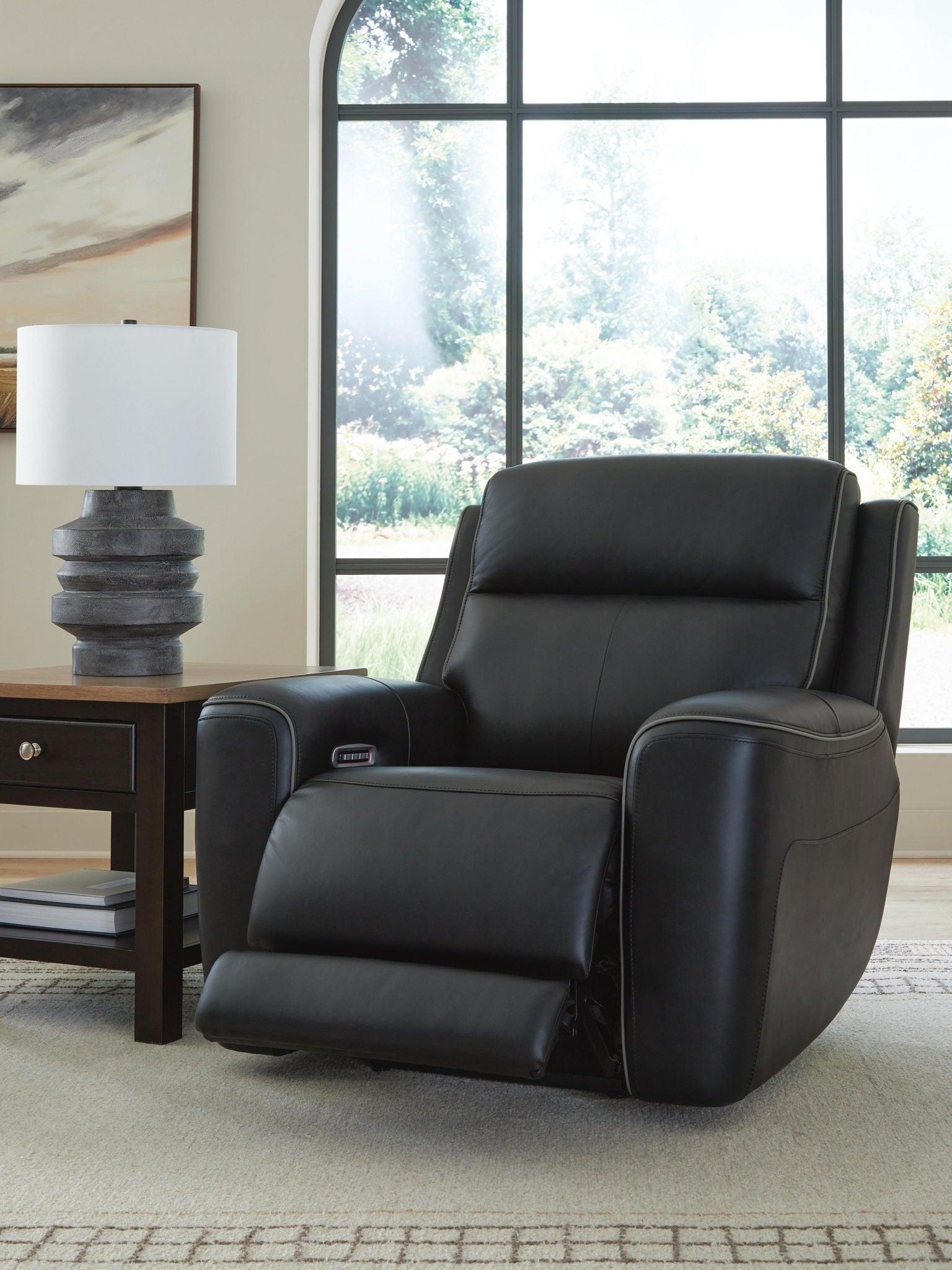 5Z - Comfort - Relaxation - Power Recliner With Adj Headrest - Hornell Furniture Outlet