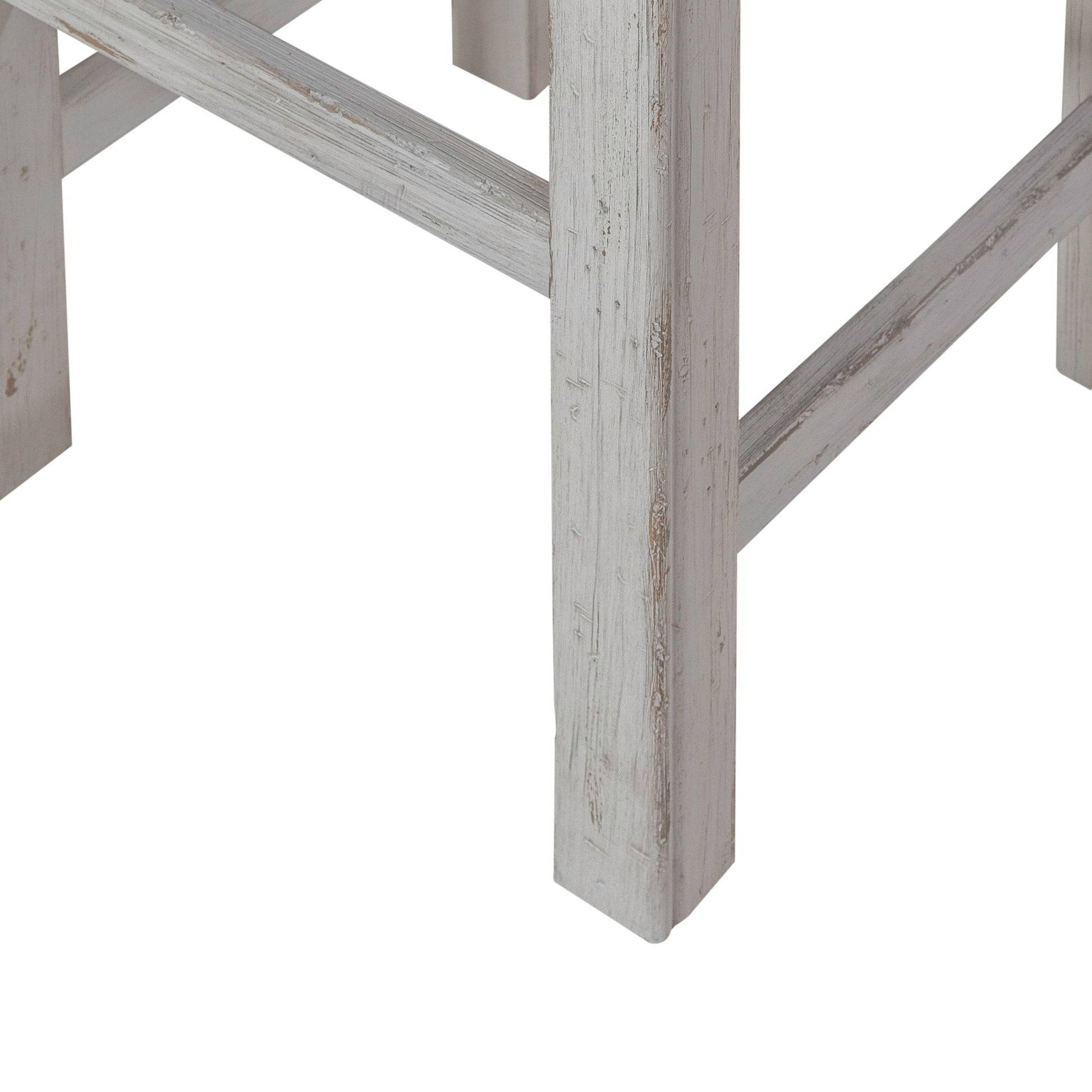 River Place - Console Stool - White - Hornell Furniture Outlet