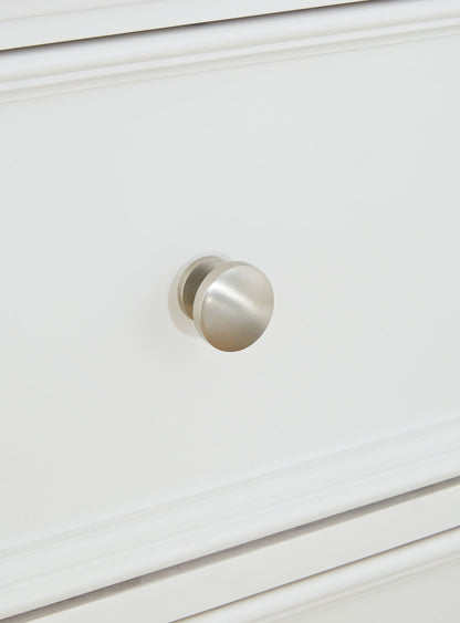 Fortman - White - Dresser And Mirror - Hornell Furniture Outlet