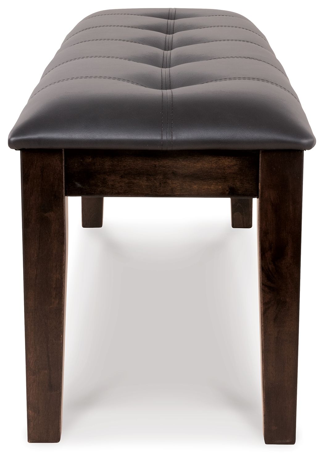 Haddigan - Dark Brown - Large UPH Dining Room Bench - Hornell Furniture Outlet
