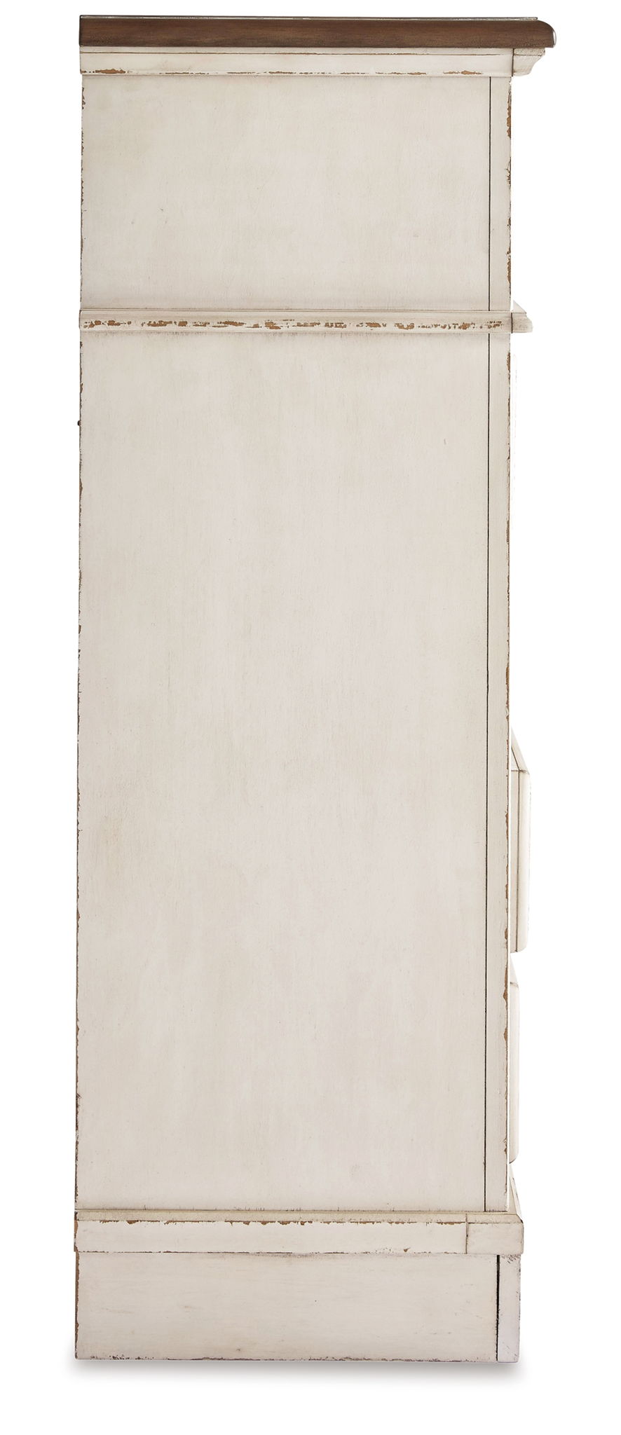 Realyn - Chipped White - Chest - Hornell Furniture Outlet