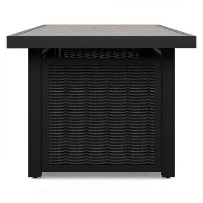 Beachcroft - Rectangular Fire Pit Table - Hornell Furniture Outlet