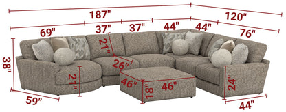 Turner - Sectional - Hornell Furniture Outlet