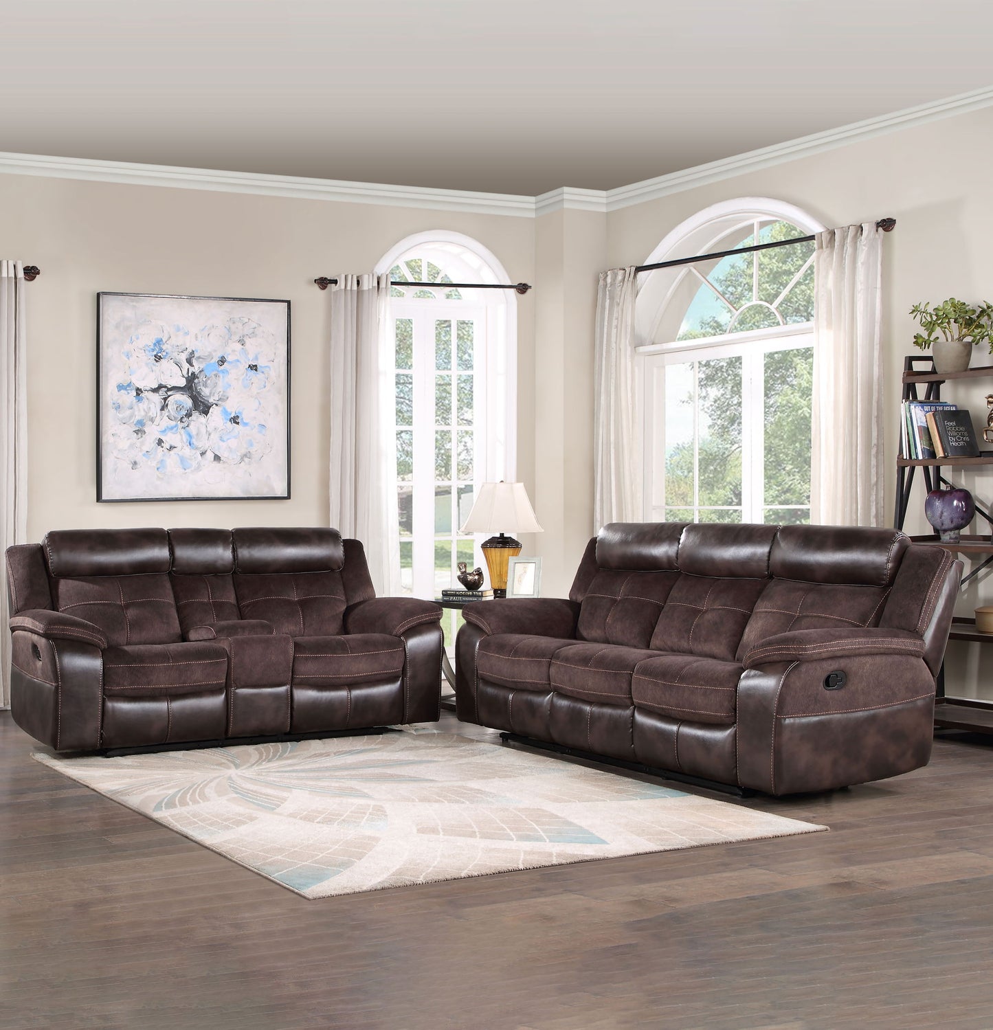 Pueblo - Reclining Living Room Set - Hornell Furniture Outlet