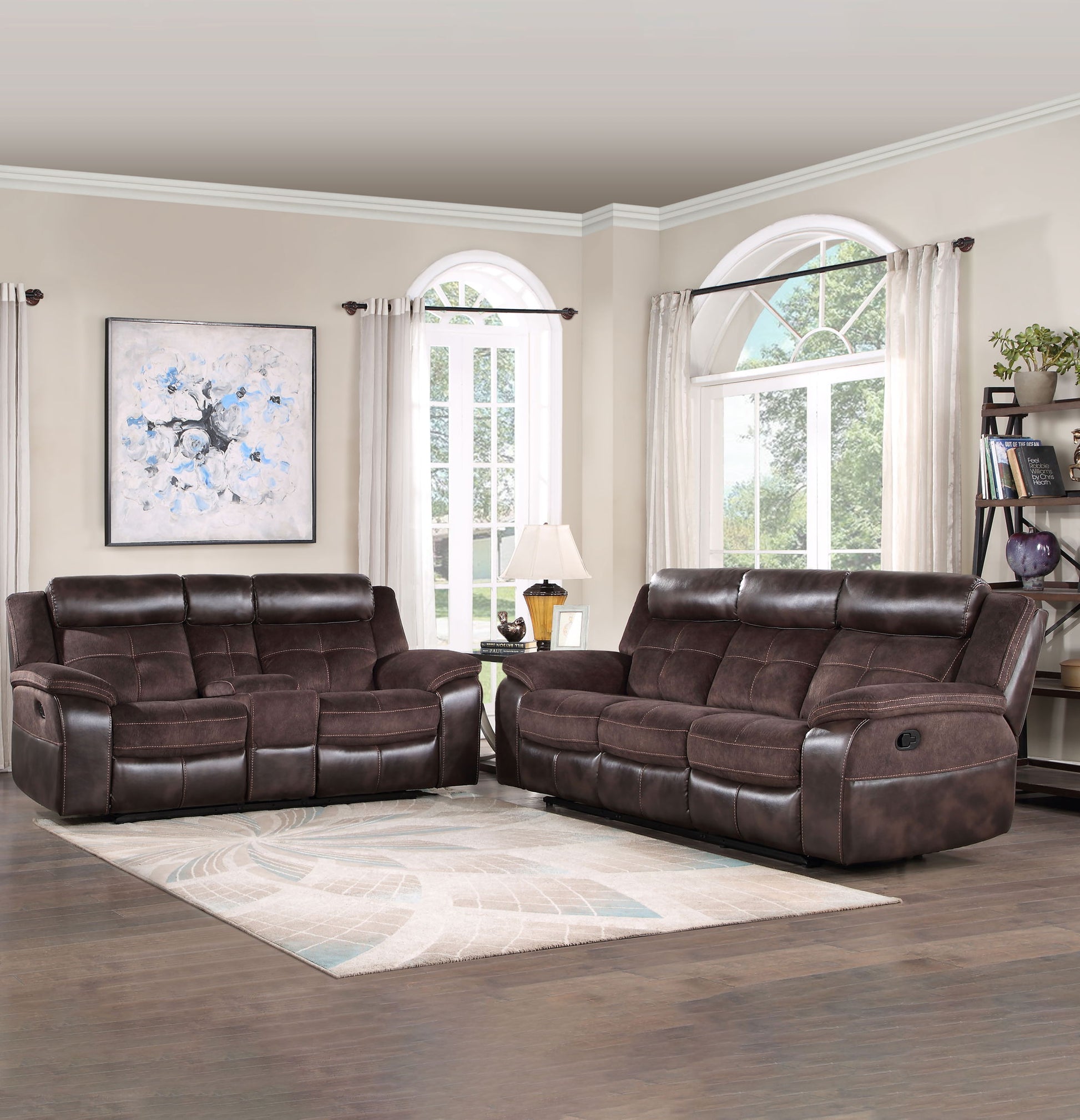 Pueblo - Reclining Living Room Set - Hornell Furniture Outlet