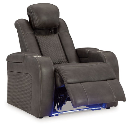 Fyne - dyme - Reclining Living Room Set - Hornell Furniture Outlet