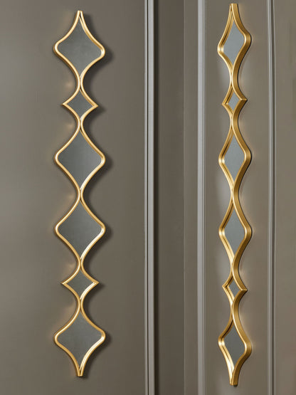 Harriswood - Gold Finish - Accent Mirror Set (Set of 2) - Hornell Furniture Outlet