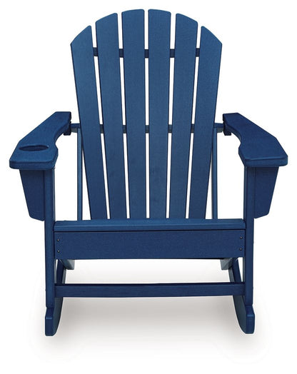 Sundown Shores - Rocking Chair - Blue - Hornell Furniture Outlet