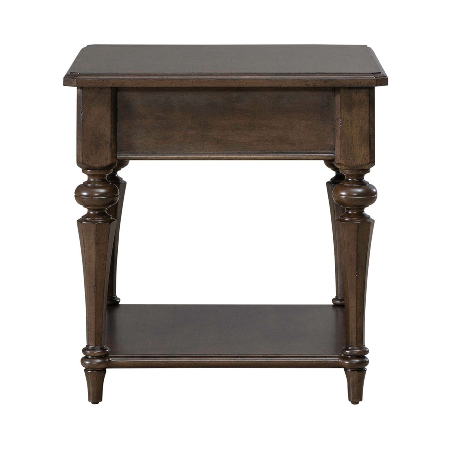 Arden Road - Drawer End Table - Satin Cherry - Hornell Furniture Outlet