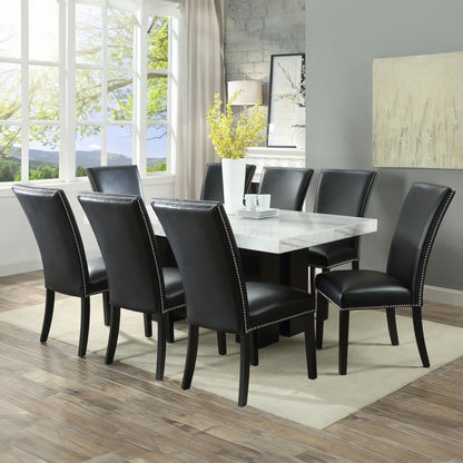 Camila - Rectangular Dining Set - White Top - Hornell Furniture Outlet