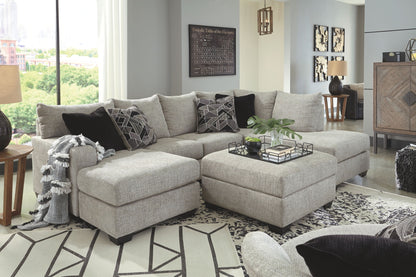 Megginson - Storm - Ottoman With Storage - Hornell Furniture Outlet