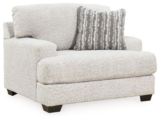 Brebryan - Flannel - Chair And A Half - Hornell Furniture Outlet