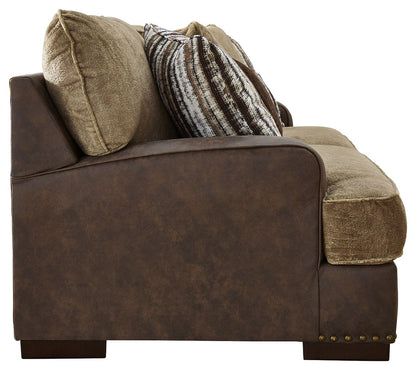Alesbury - Chocolate - Sofa - Hornell Furniture Outlet