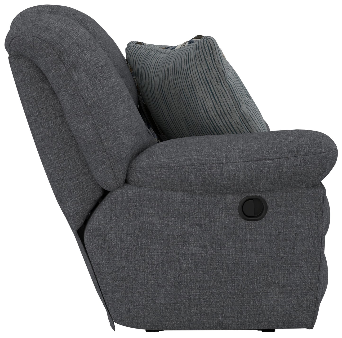 Trifecta - Sofa With 3 Recliners and Drop Down Table - Hornell Furniture Outlet